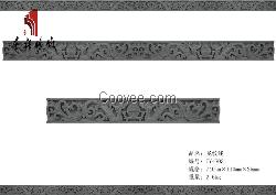 厂家直销唐语砖雕龙纹线TY-S031